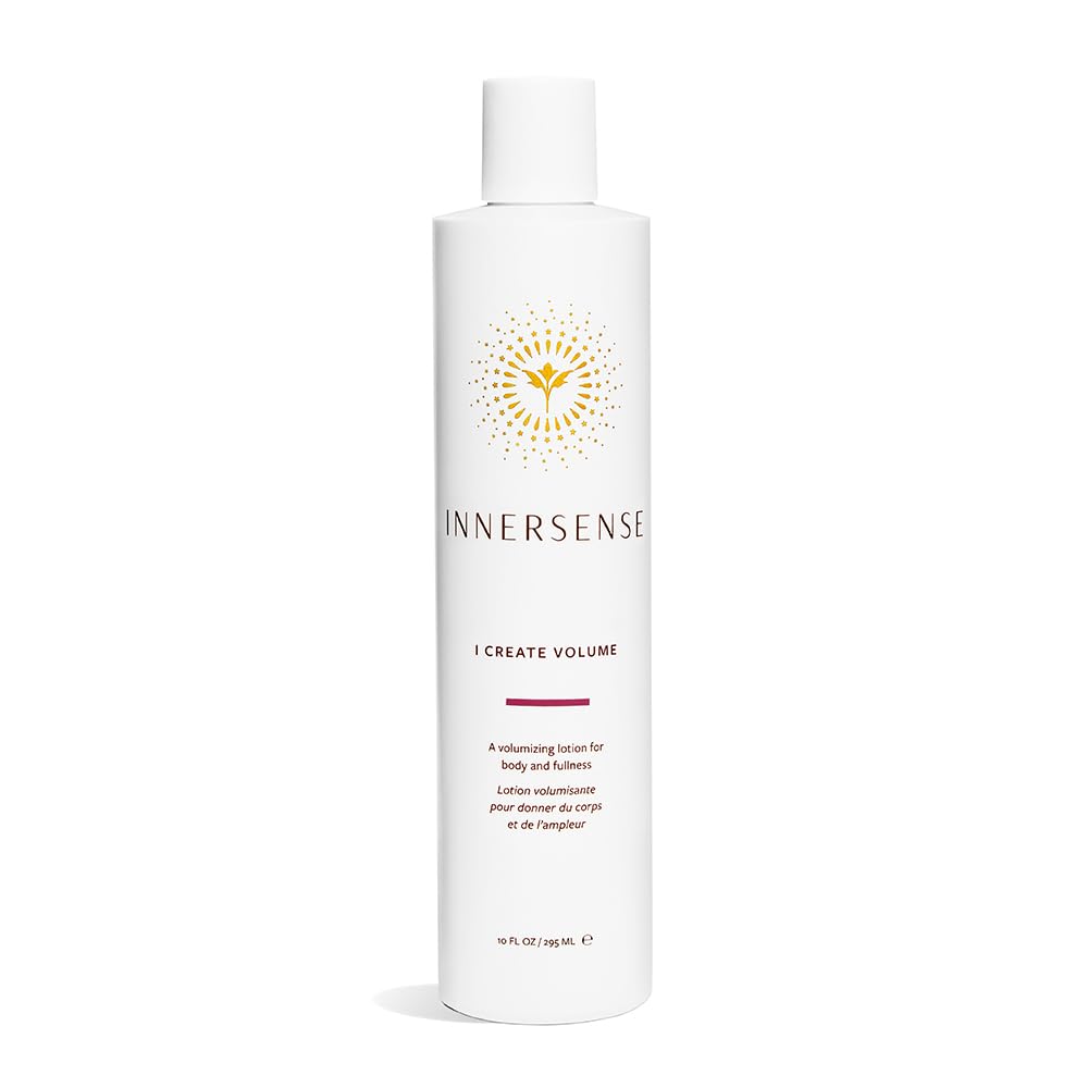 INNERSENSE Organic Beauty - Natural I Create Volume Hair Volumizing Lotion | Non-Toxic, Cruelty-Free, Clean Haircare (Full Size, 10 fl oz | 295 ml)