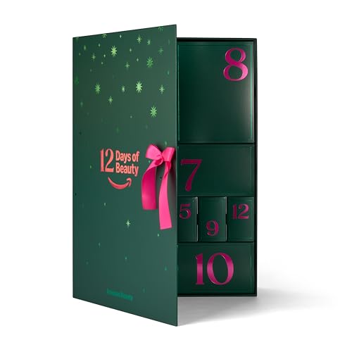 Amazon Beauty Advent Calendar | Exclusive 12 Days of Beauty 2025 | 8 Full-Size and 4 Mini-Size Favorites