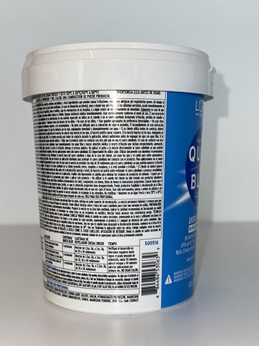 L'Oreal Quick Blue High Performance Hair Bleach Powder | Professional No-Drip Formula | Extra Strength Lightens Up to 7 Levels | 1 lb
