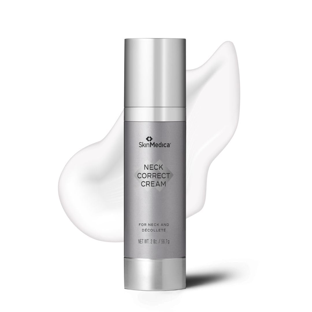 SkinMedica Neck Correct Cream - Your Ultimate Age-Defying Wrinkle Cream for Face & Neck to Visibly Tighten and Lift Sagging Skin, 2 Oz