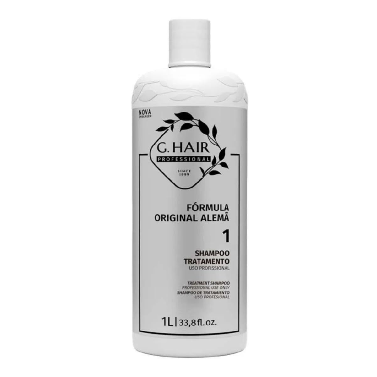 G.HAIR Original Formula Smoothing Keratin Treatment Kit (3 Steps) 33.8oz / 1L