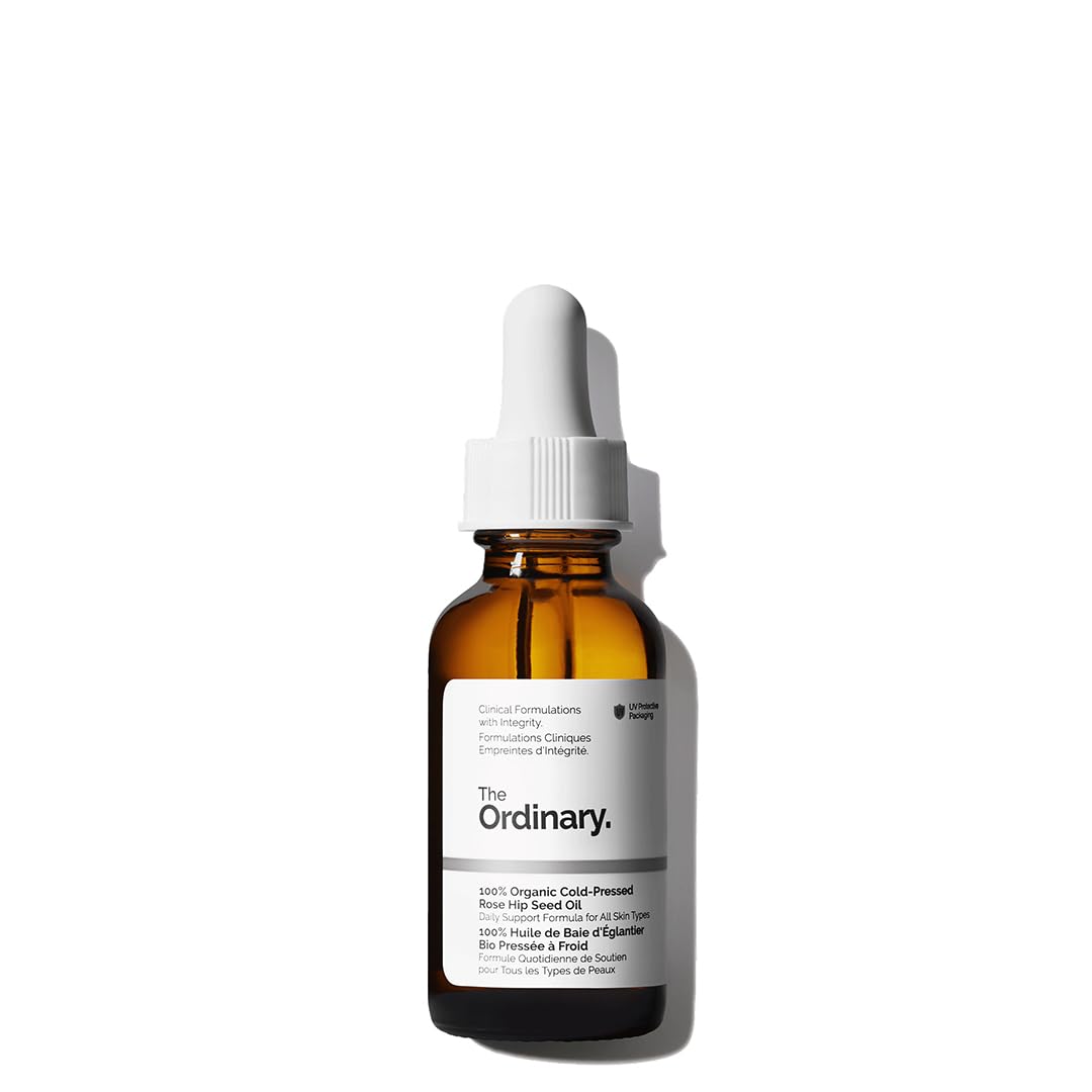 The Ordinary 100% Organic Cold-Pressed Rose Hip Seed Oil, 1oz – Improves Skin Tone, Reduces Signs of Aging & Supports Elasticity