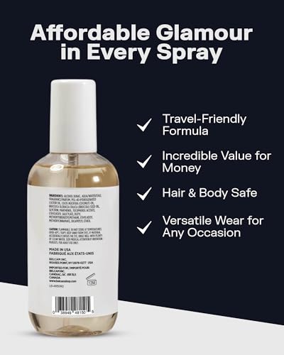 PB ParfumsBelcam KINDA I’m Warm & Sweet Hair & Body Mist – Baccarat Rouge 540 Inspired Woody Gourmand Floral Scent, 8.6 fl.oz