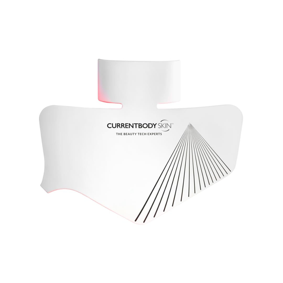 CurrentBody Skin LED Neck & Décolletage Mask: Series 2 | Advanced Anti-Aging for your Neck and Chest with Red and Near-Infrared Light Therapy