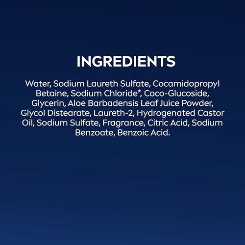 Nivea Men 3-in-1 Maximum Hydration Body Wash for Dry Skin, Aloe Vera, Face, Hair & Body, Paraben-Free, Vegan, 16.9oz, Pack of 3