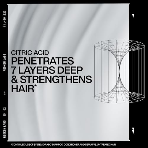 Redken Acidic Bonding Concentrate 24/7 Night & Day Serum For Damaged Hair - Nourishes & Restores, Overnight Hair Repair & Protection, Lightweight & Anti-Frizz