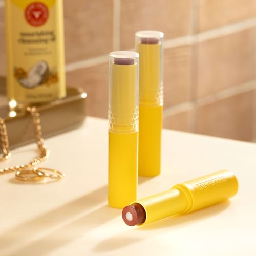 Burt’s Bees Tinted Boosted Balm, Misty Mauve – 24H Hydrating Lip Moisturizer with Natural Beeswax, 100% Natural Origin, Stocking Stuffer, 0.16 oz