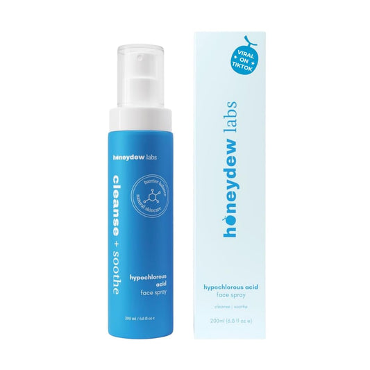 Honeydew Labs Hypochlorous Acid Spray – HOCl Mist for Acne, Eczema, Sensitive Skin, Scalp & Eyelid Care, Post-Workout & Post-Procedure, 6.8oz