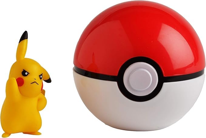 Pokémon Clip 'N' Go - Pikachu #5 & Poke Ball