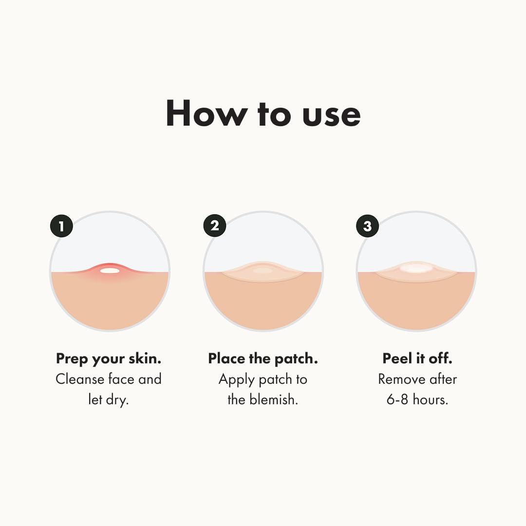 Hero Cosmetics Mighty Patch™ Original – #1 Hydrocolloid Acne Patch for Zits & Whiteheads, Nighttime Spot Treatment, 36 Count