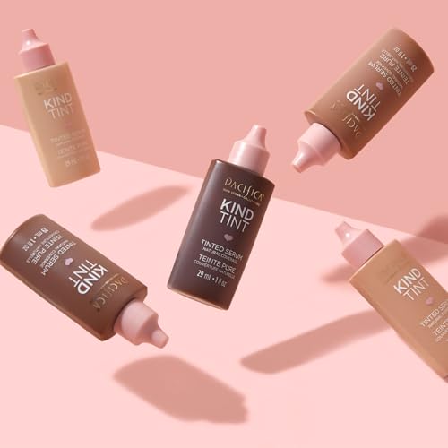 Pacifica Kind Tint Tinted Moisturizer Serum – Lightweight Hydrating Foundation with Vegan Collagen & Hyaluronic Acid for Dewy, Buildable Glow, 1 fl oz (Shade 19)
