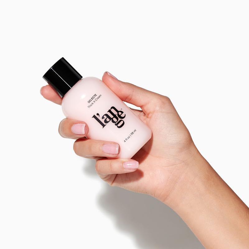 L'ANGE HAIR Selecte Thick It Cream - Lightweight Volumizer for Texture, Body & Definition, Paraben & Sulfate Free, 4 Fl Oz