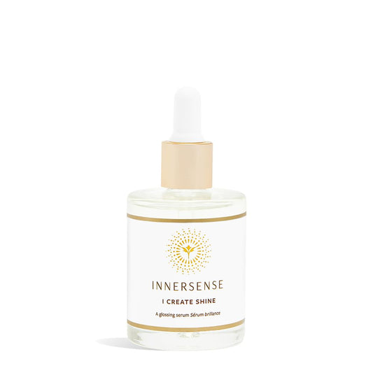 INNERSENSE Organic Beauty - Natural I Create Shine Glossing Serum | Non-Toxic, Cruelty-Free, Clean Haircare (1.7 fl oz | 50 ml)