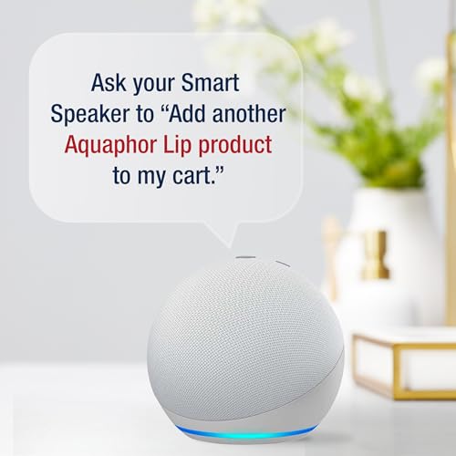 Aquaphor Lip Protectant and Sunscreen Ointment - Broad Spectrum SPF 30 - Relieves Chapped Lips - .35 fl. Oz. Tube