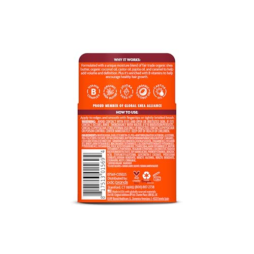 Cantu Extra Hold Edge Stay Gel with Shea Butter, 2.25 oz