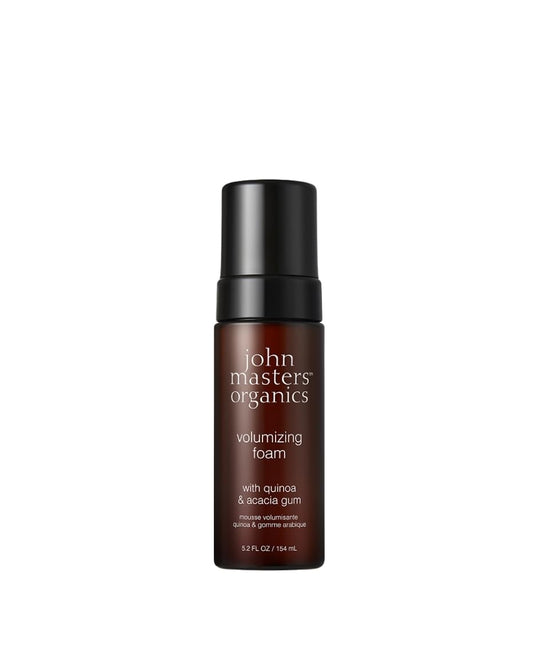 John Masters Organics Volumizing Foam 5.2 oz | 70%+ Organic Ingredients | Non-Aerosol | Long-lasting Hold | Cruelty-Free