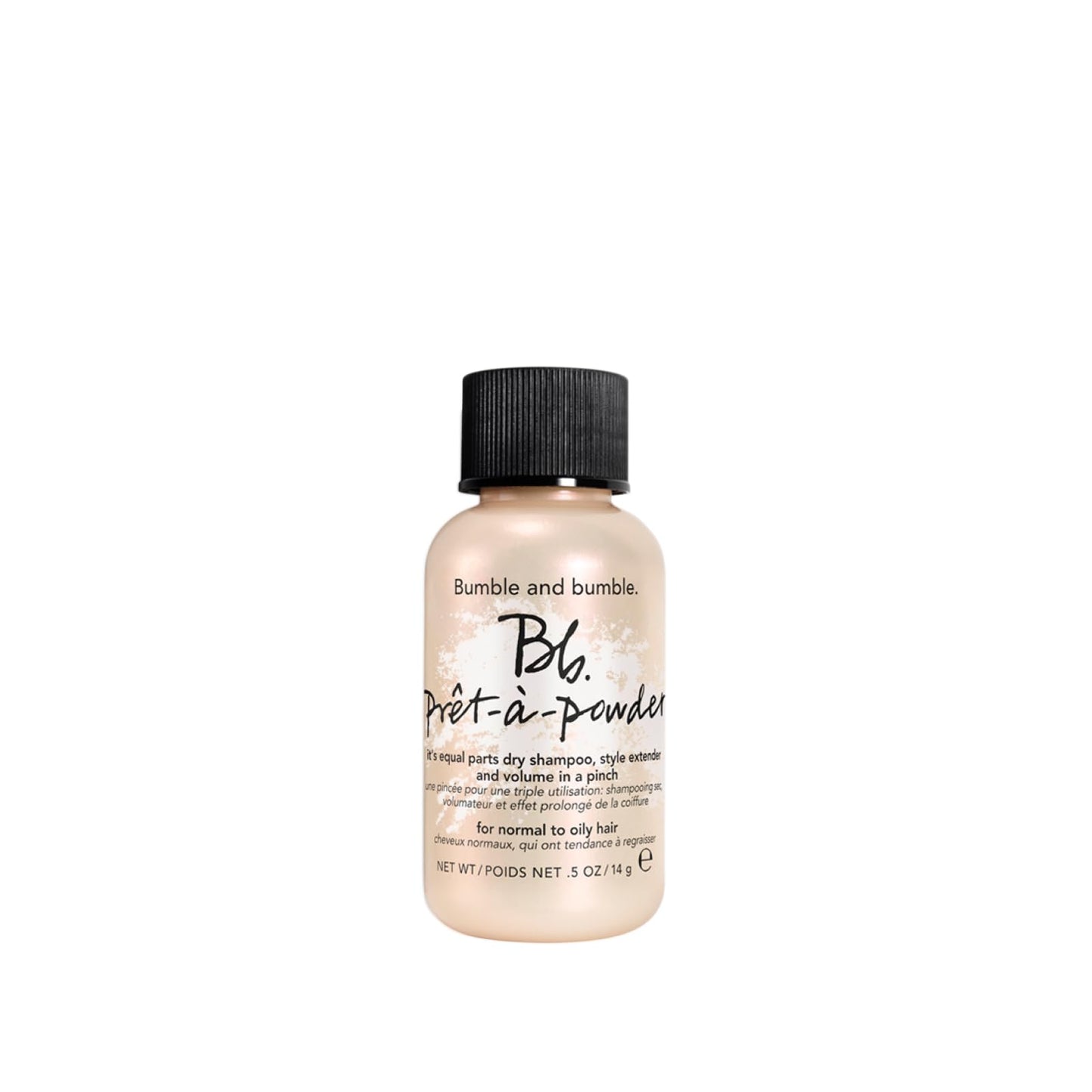 Bumble and bumble. Prêt-à-powder Dry Shampoo Powder | Adds Volume, Texture + Absorbs Oil | Non-Aerosol | Wavy + Straight, Mini Travel Size, 0.5 Ounce