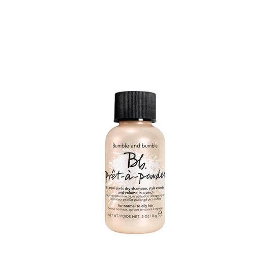 Bumble and bumble. Prêt-à-powder Dry Shampoo Powder | Adds Volume, Texture + Absorbs Oil | Non-Aerosol | Wavy + Straight, Mini Travel Size, 0.5 Ounce