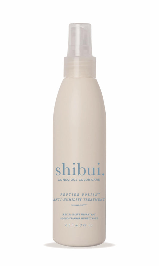SHIBUI Peptide Polish Anti Humidity Treatment, Heat-Activated Shine & Color Protection, Vegan & Sulfate-Free, 6.5 Fl Oz