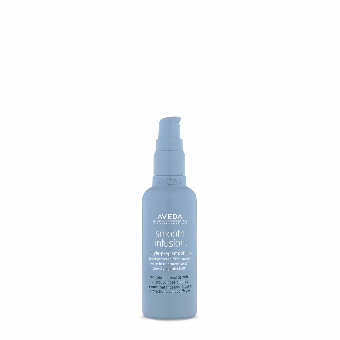 Aveda Smooth Infusion Style-Prep Smoother | Leave-In Anti-Frizz Serum & Heat Protectant | 72-Hour Frizz Control | 98% Naturally Derived, 3.4 Fl Oz
