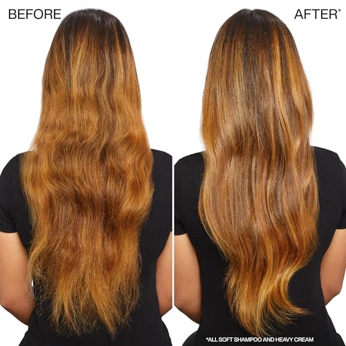 Redken All Soft Shampoo with Argan Oil | Deep Moisture & Hydration for Dry Hair | Softens, Smooths & Adds Shine | Safe for Color-Treated Hair