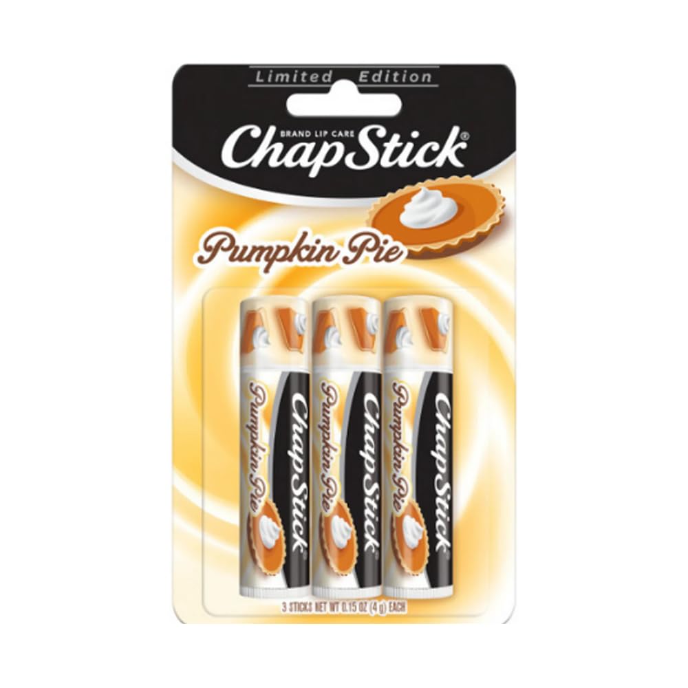 Chapstick Limited Edition Pumpkin Pie (Triple Pack)