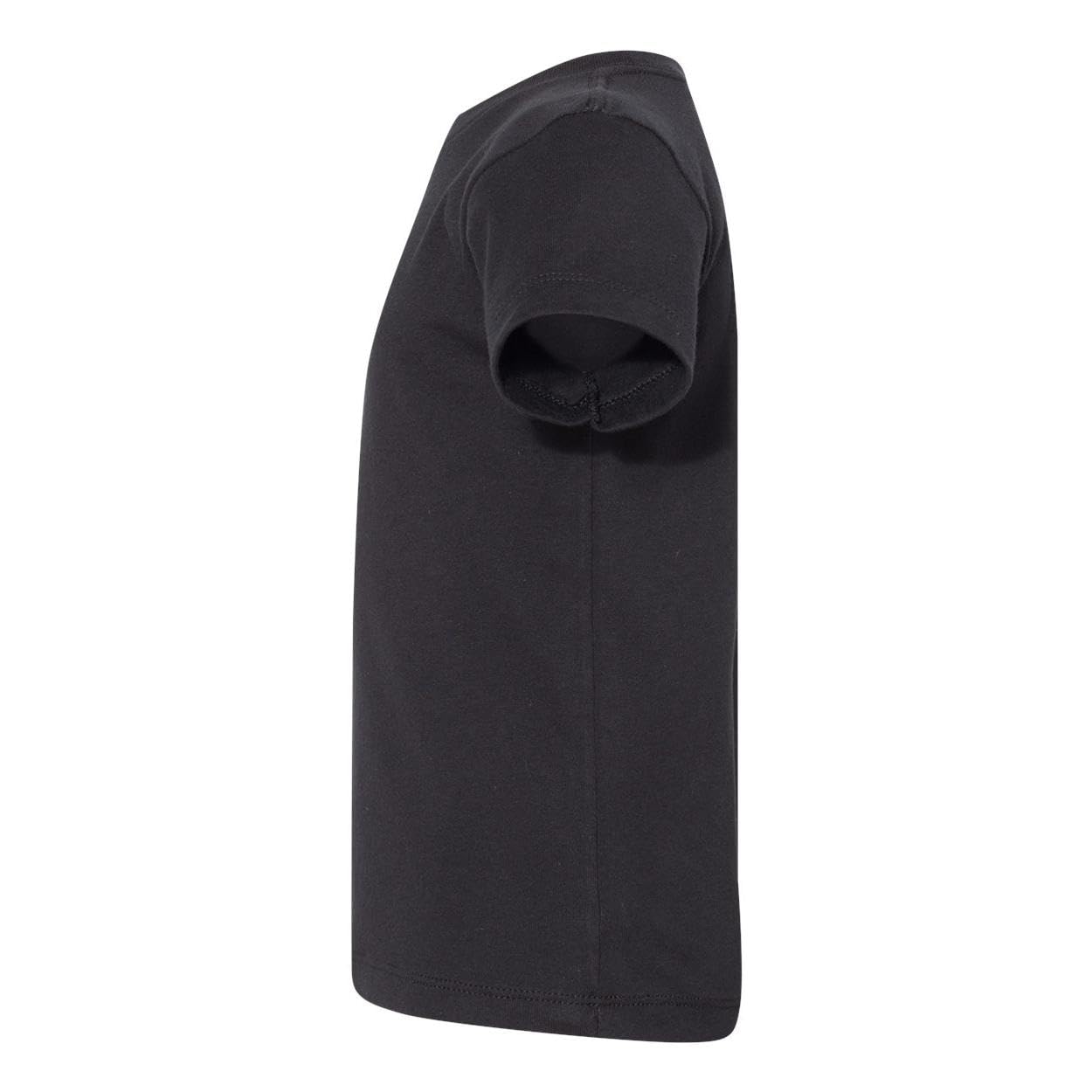 Bella + Canvas Toddler Jersey Short-Sleeve T-Shirt 5T BLACK