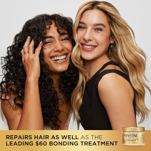 Pantene Miracle Rescue Hair Mask with Melting Pro-V Pearls – Intensive Bond Repair, Deep Conditioner for Dry & Damaged Hair, 10.1 fl oz