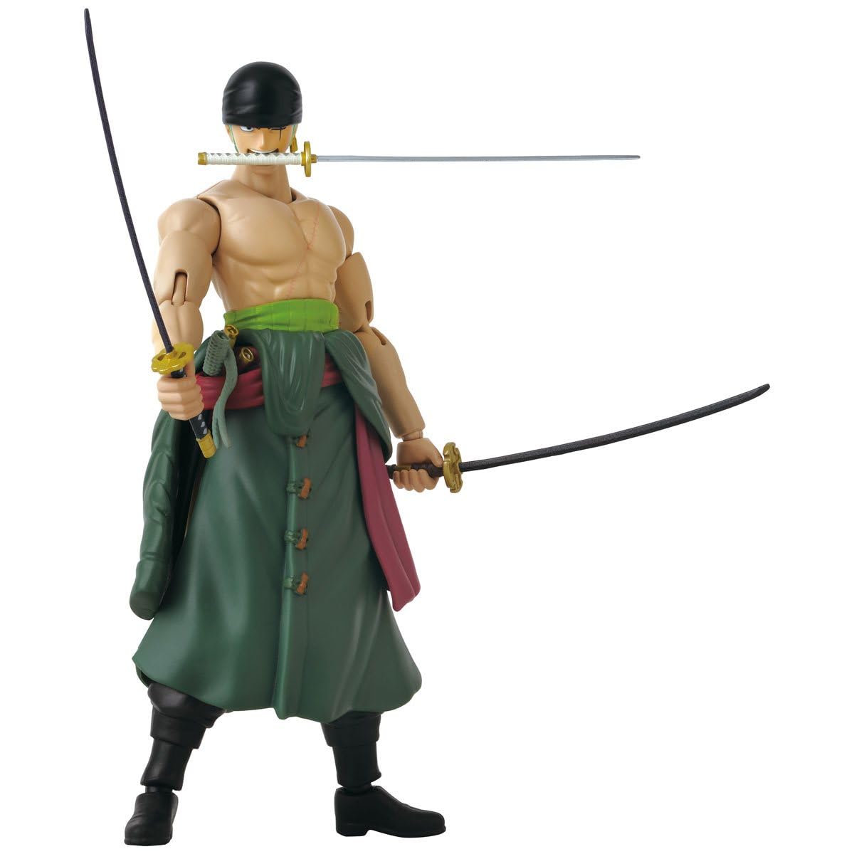 ANIME HEROES - One Piece - Roronoa Zoro Three Sword Style Action Figure