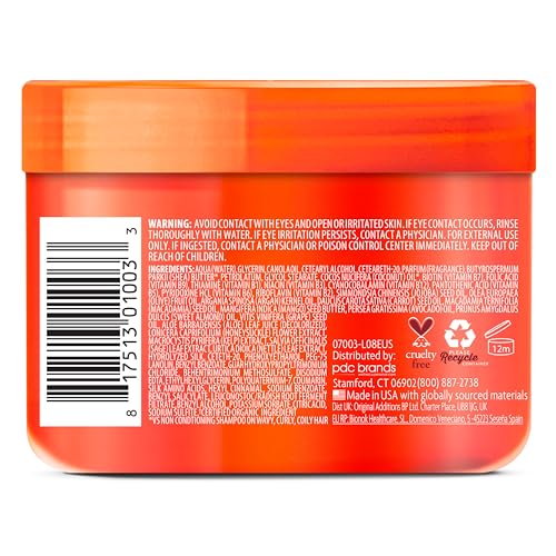 Cantu Coconut Curling Cream with Shea Butter for Natural Hair, 12 oz