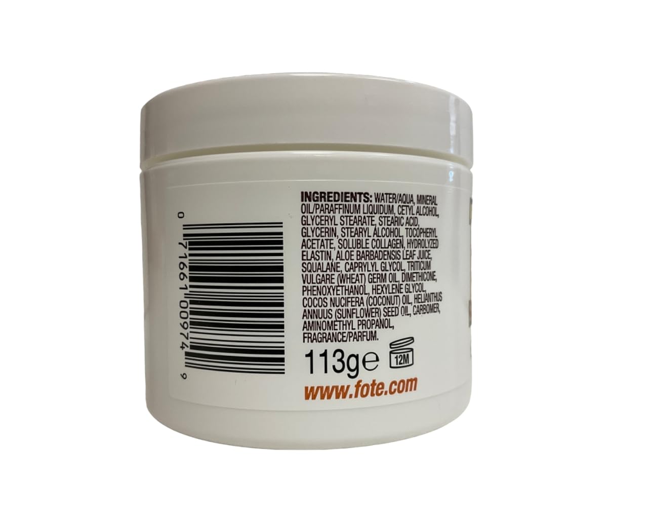 Fruit of the Earth Vitamin-E Cream 4 Ounce Jar - 2 pack