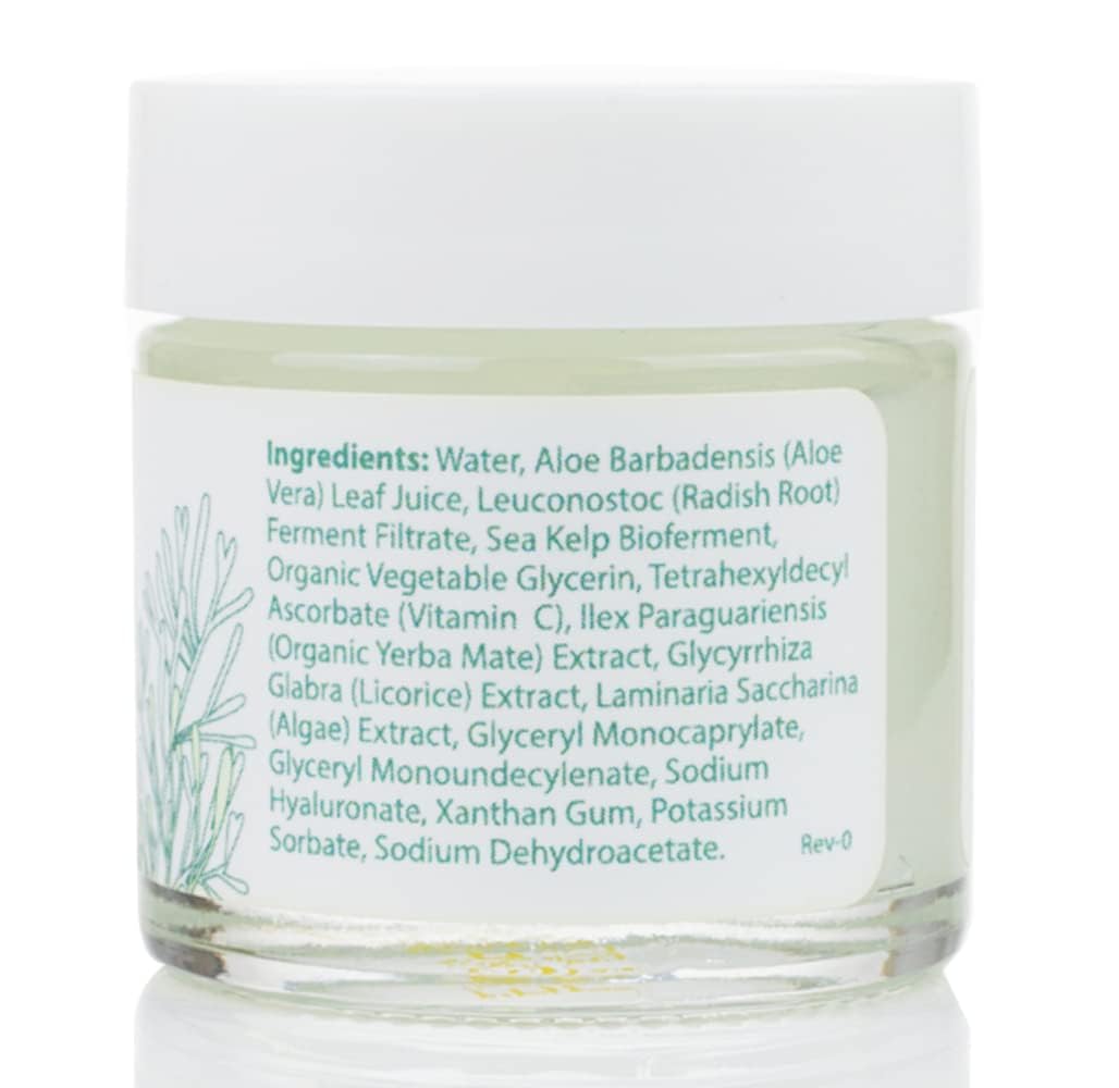 Sea-el Vitamin C Kelp Eye Gel Toning & Age Defying Skincare for Puffiness, Under Eye Bags & Dark Circles Cooling Youthful Glow for Women & Men - 1 Oz