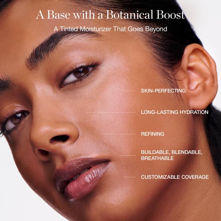 Ogee Complexion Perfecting Liquid Foundation - Lightweight Tinted Moisturizer with Vitamin C & Jojoba Oil, Fair Pink-Beige, Organic