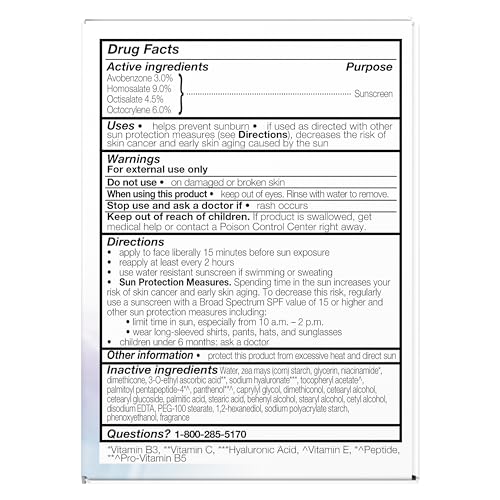 Olay Super Cream SPF 30 Face Moisturizer – 5-in-1 Hydrating, Brightening & Firming with Niacinamide, Vitamin C & Collagen Peptide, 1.7 oz