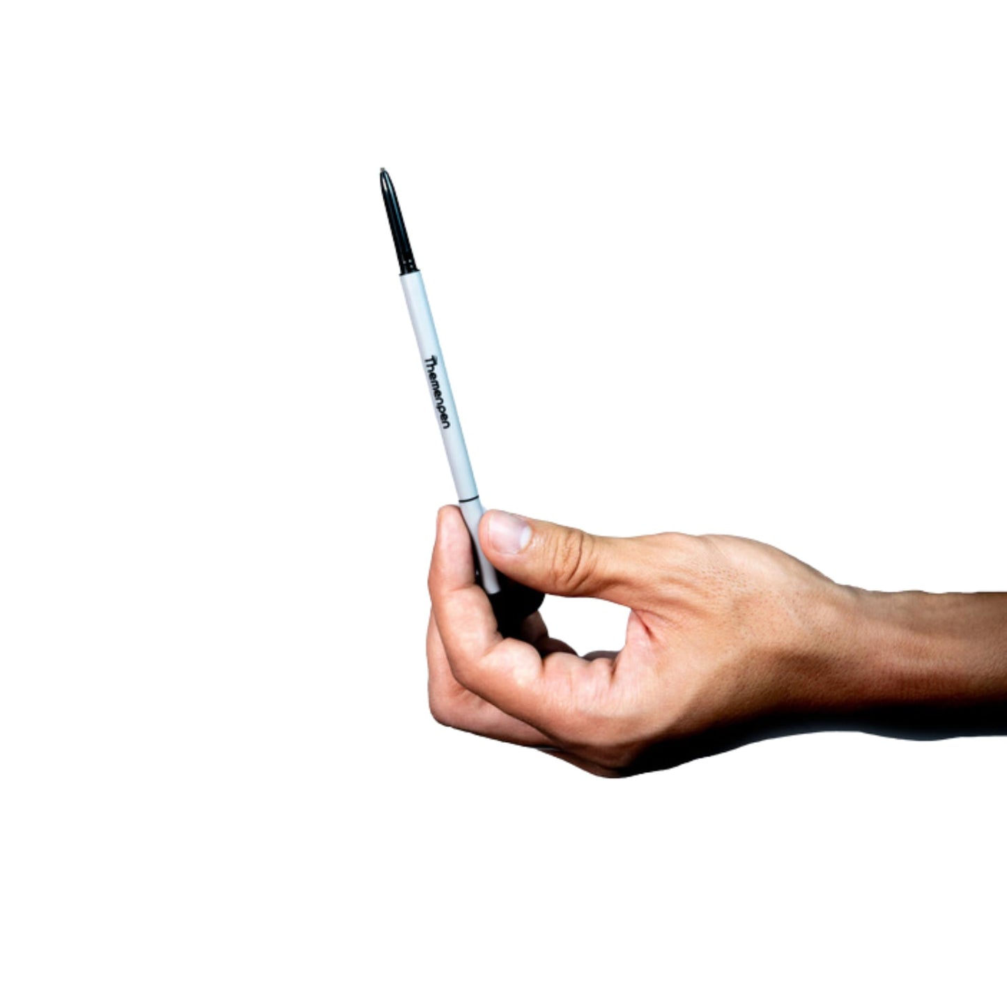 The Men Pen Refresher Kit – Beard, Hair & Brow Filler + Caffeine Eye Roller & Razor 4-Pack | Waterproof, Sweat-Proof, Long-Lasting – Dark Brown