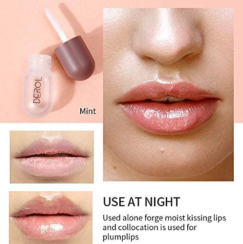 Green Hills Lip Plumper Set – Natural Lip Care & Enhancer with Day/Night Serum, Lip Mask & Gloss for Softer, Fuller, Chapped-Free Lips