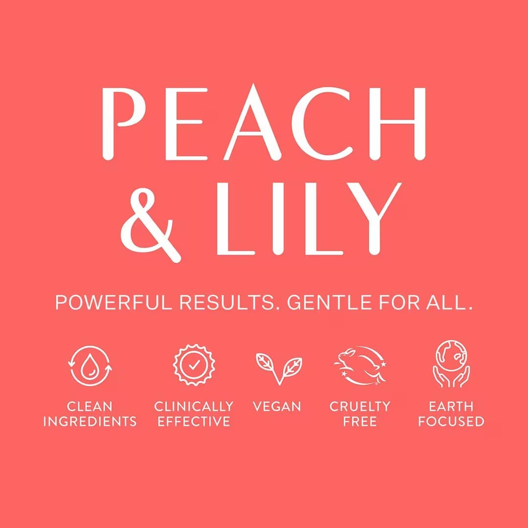 Peach & Lily Glass Skin Discovery Kit – 4-Piece Korean Skincare Set with Cleanser, Essence, Serum & Cream – Acne Routine, Travel, Vegan, Cruelty-Free