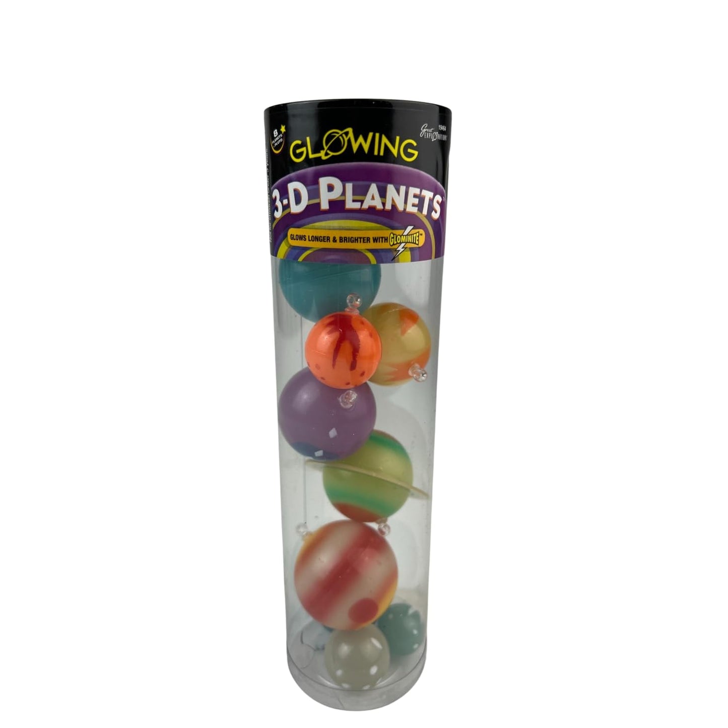Great Explorations, 3D Glow in the Dark Planets in a Tube, Ages 5 and Up