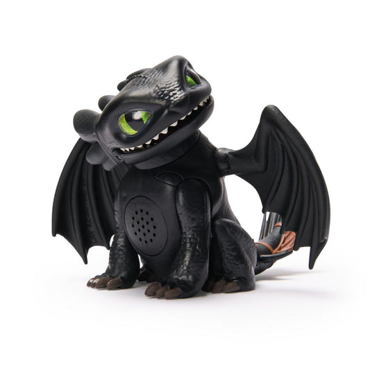 DreamWorks Dragons, How to Train Your Dragon, Roaring Minis Toothless, Interactive Toy with 25 Sounds, Kids Toys for Boys & Girls Ages 4 & up