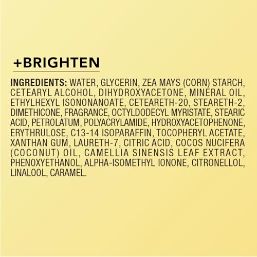 Jergens Natural Glow Self-Tanner Lotion – Sunless Tanning for Medium to Deep Skin, Daily Moisturizer with Coconut Oil, Vitamin E & Antioxidants, 7.5 oz