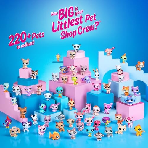 Littlest Pet Shop - Grooming Spa Play Pack, Gen 7 Authentic LPS Bobble Head Toy Figure, Collectible Toy Animal, Ages 4+