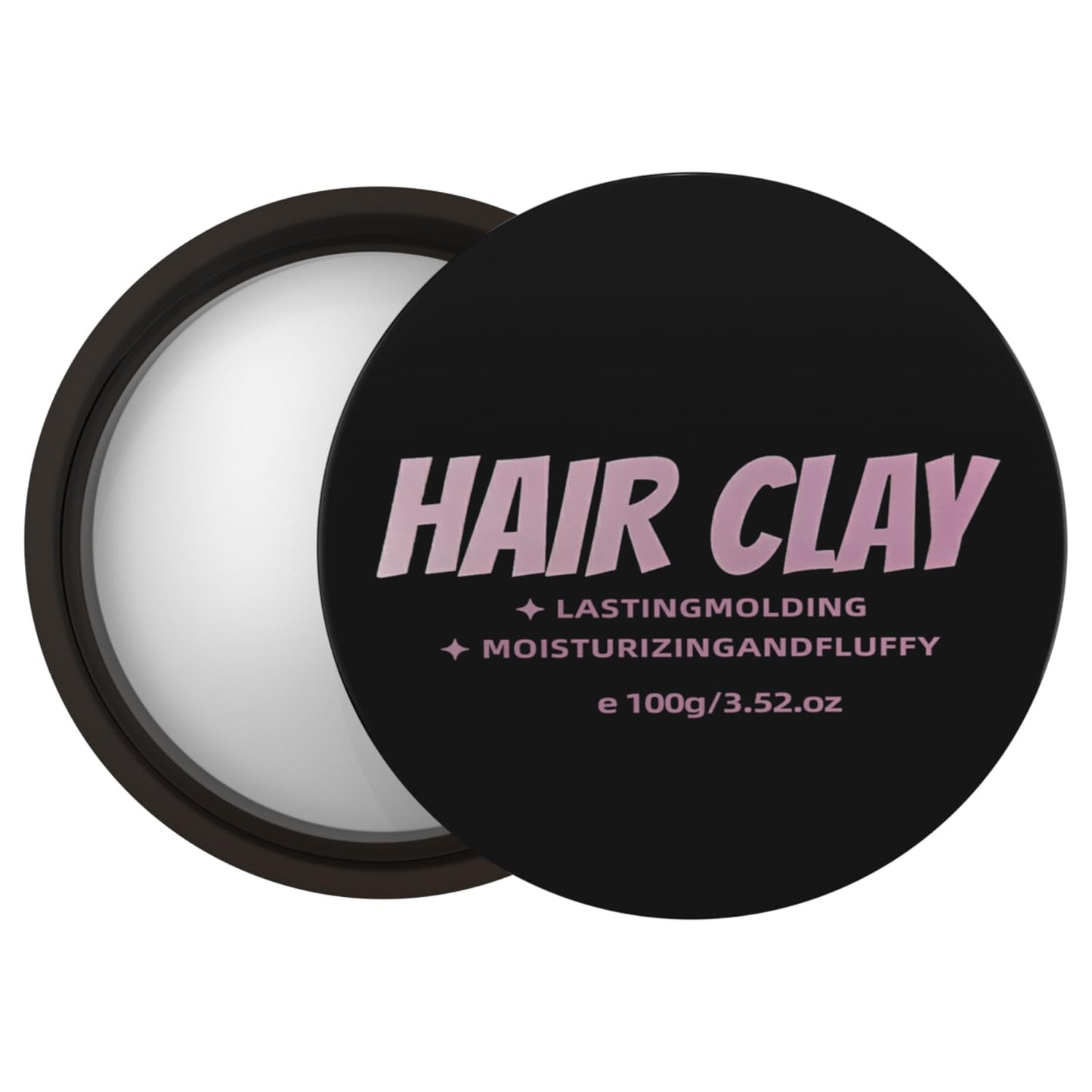 Mlivrom Men’s Hair Clay Matte Pomade, Super Hold Long Lasting Style, Shine And Moisturising, Matte Finish Pomade for All Hair Types