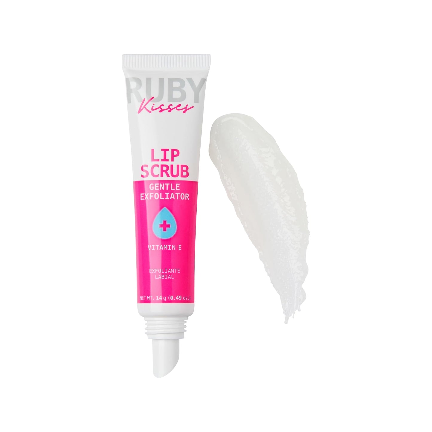 Ruby Kisses Exfoliating Lip Scrub – Gentle, Hydrating Lip Care with Jojoba & Shea Butter for Soft, Smooth, Supple Lips