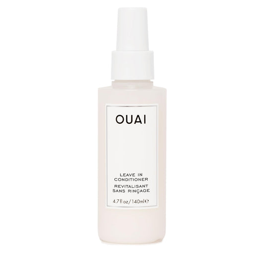 OUAI Leave-In Conditioner & Heat Protectant Spray (4.7 oz) – Detangles, Fights Frizz & Flyaways, Preps Hair for Styling – Sulfate & Paraben Free