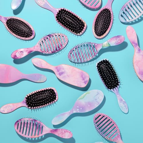 Wet Brush Speed Dry Hair Brush - Vented Color Wash Design with HeatFlex Bristles for Fast Blow-Dry, Pain-Free Detangling & Frizz Control