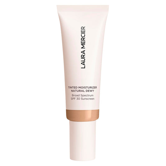 Laura Mercier Tinted Moisturizer SPF 30 – Natural Dewy Finish, 24HR Hydration, Sheer to Light Buildable Coverage, Skin Tint, Sand