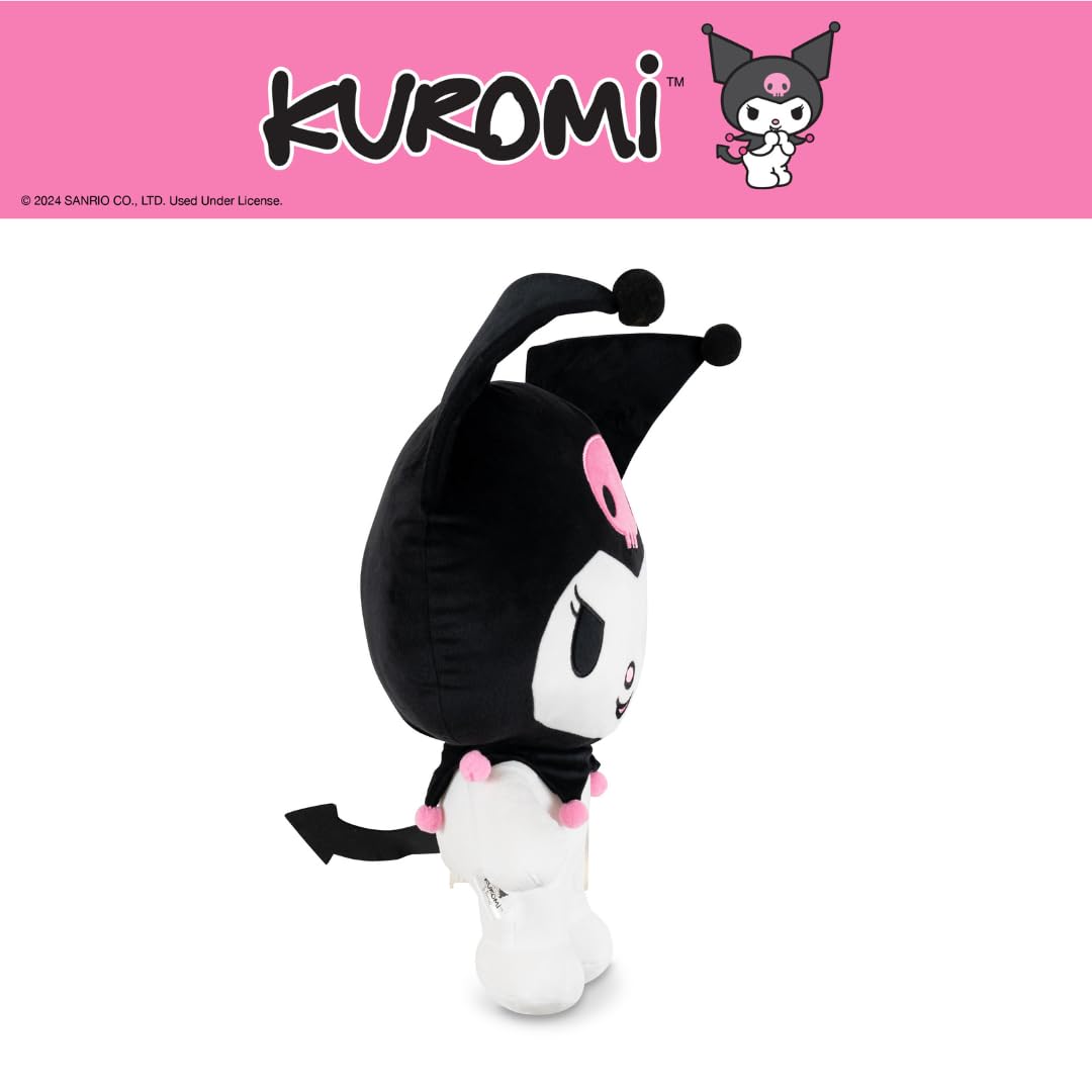 Collectibles Kuromi Bedding Super Soft Cozy Decorative Cuddle Pillow, (Officially Licensed Product) By Franco