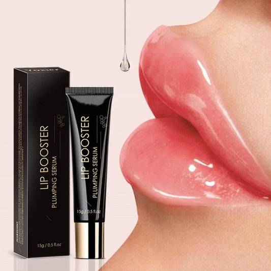 Collagen Lip Booster Plumping Serum Oil Hyaluronate Moisturizing Sexy Plump Products Enhancer Non-Irritating Brighten Reduce Pigmentation Fade Lines