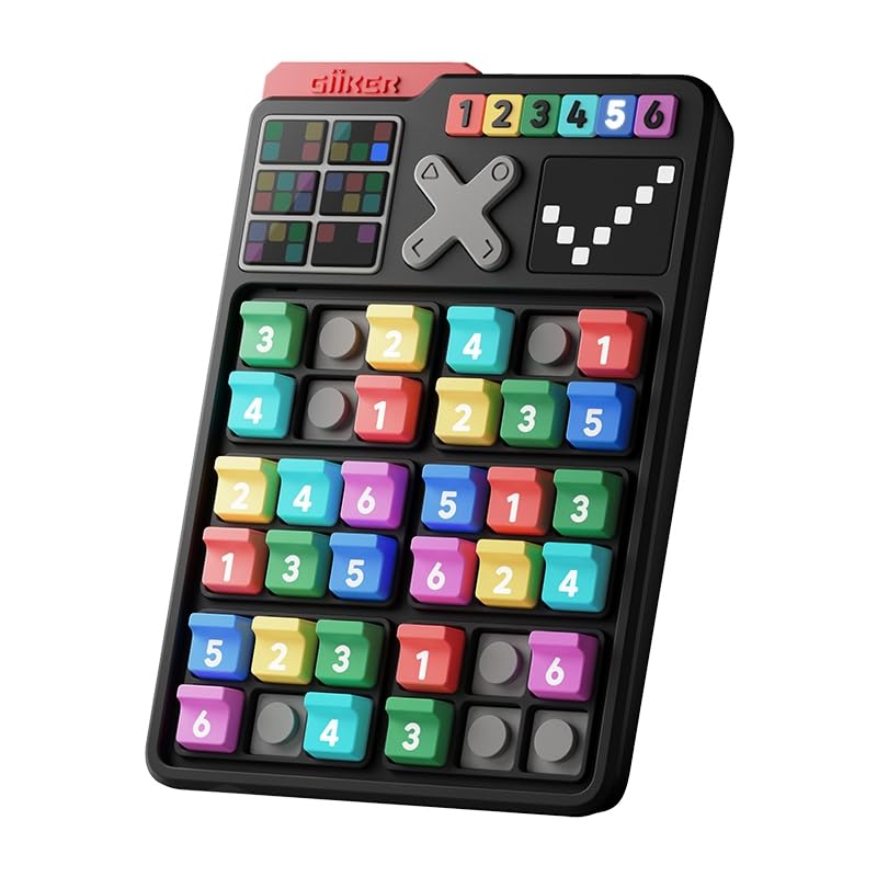 GiiKER Smart Sudoku Puzzle Game – 2500 Challenges Brain Teaser for Kids, Travel Game & Birthday Gift, Easter Basket Stuffers for All Ages