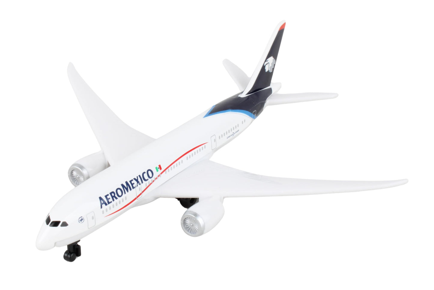 Daron Aeromexico Single Plane, White and Block